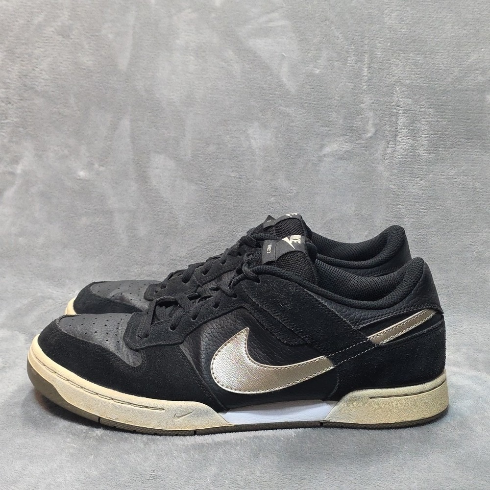 Nike Renzo‎ 2 Men's 11 Black Low Silver Swoosh 454291-008